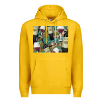 Lemon California Wine with Leopard Background Premium Hoodie - Bettercallsaul