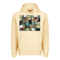 Pina Colada California Wine with Leopard Background Premium Hoodie - Bettercallsaul