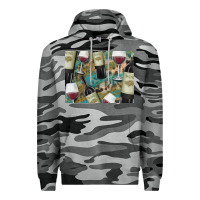 Slate Camo California Wine with Leopard Background Premium Hoodie - Bettercallsaul