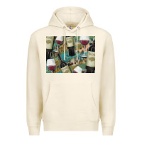 Tofu California Wine with Leopard Background Premium Hoodie - Bettercallsaul