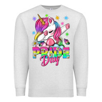 Oatmeal Heather Pride Day LGBTQ Premium Sweatshirt - BundleAndBundleShop