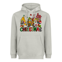 Moon Dust I Dig Christmas Heavyweight Hoodie - MaliasSmallBusiness
