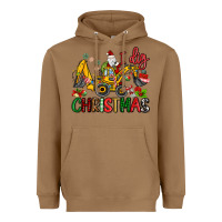 Toasted Coconut I Dig Christmas Heavyweight Hoodie - MaliasSmallBusiness