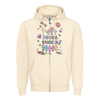 Sandshell social worker Zipper Hoodie - MaliasSmallBusiness
