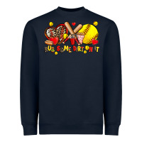 Navy rub some dirt on it Heavyweight Sweatshirt - AdoDesignShop