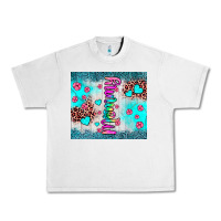 Lunar Rock mommy leopard turquoise Urban Heavy Tee - JahusDesignShop