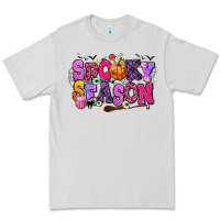 Dove Grey Spooky season Halloween Premium Tee - RanaPortraitStore