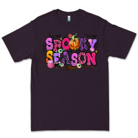 Plum Spooky season Halloween Premium Tee - RanaPortraitStore