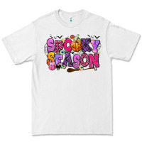 White Spooky season Halloween Premium Tee - RanaPortraitStore