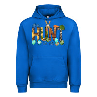 Cobalt The hunt is on with eggs Easter Day Urban Hoodie - HowdyJamesFarm