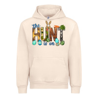 Sandshell The hunt is on with eggs Easter Day Urban Hoodie - HowdyJamesFarm