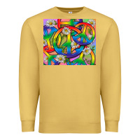 Antique Gold Pride LGBTQ+ Peace Tumbler Premium Sweatshirt - BundleAndBundleShop