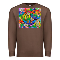 Chestnut Pride LGBTQ+ Peace Tumbler Premium Sweatshirt - BundleAndBundleShop