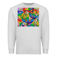 Dove Grey Pride LGBTQ+ Peace Tumbler Premium Sweatshirt - BundleAndBundleShop