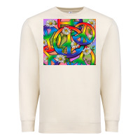 Sandshell Pride LGBTQ+ Peace Tumbler Premium Sweatshirt - BundleAndBundleShop