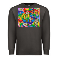 Smoke Pride LGBTQ+ Peace Tumbler Premium Sweatshirt - BundleAndBundleShop