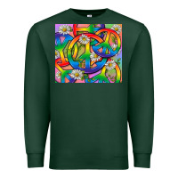 Sports Green Pride LGBTQ+ Peace Tumbler Premium Sweatshirt - BundleAndBundleShop