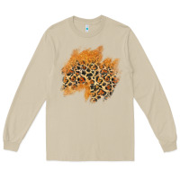 Mushroom leopard glitter patch Long Sleeve Tee - AdoDesignShop