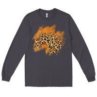 Smoke leopard glitter patch Long Sleeve Tee - AdoDesignShop