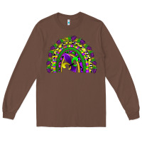 Chestnut mardi gras rainbow Long Sleeve Tee - AdoDesignShop