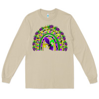 Mushroom mardi gras rainbow Long Sleeve Tee - AdoDesignShop