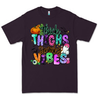 Plum Thick thighs spooky vibes Premium Tee - RanaPortraitStore