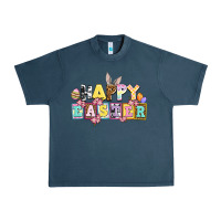 Midnight Navy happy easter Urban Heavy Tee - AdoDesignShop