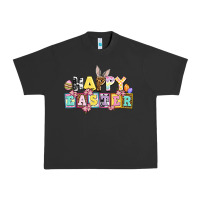 Pigment Black happy easter Urban Heavy Tee - AdoDesignShop