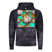 Cloud Black hedgehog western seamless pattern Vintage Hoodie - HRA Design Shop