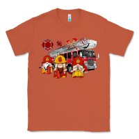 Copper fire truck gnomes Classic Tee - Artiststas