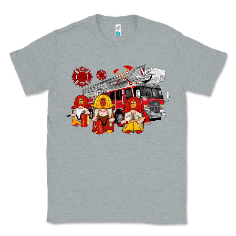 Fire Truck Gnomes Classic Tee by Artiststas | Teevron