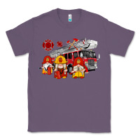 Lavender fire truck gnomes Classic Tee - Artiststas