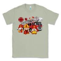 Matcha fire truck gnomes Classic Tee - Artiststas