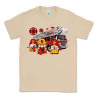 Mushroom fire truck gnomes Classic Tee - Artiststas