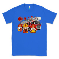 True Royal fire truck gnomes Classic Tee - Artiststas