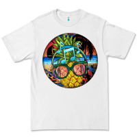 White pineapple relaxing Premium Tee - BarkalooDesign