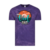 Cloud Purple the cool dad Vintage Tee - AdoDesignShop