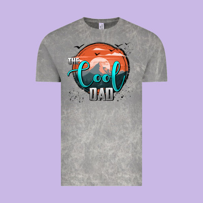 The Cool Dad Vintage Tee Designed By Adodesignshop