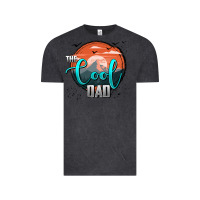 Vintage Black the cool dad Vintage Tee - AdoDesignShop