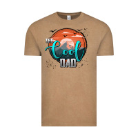 Vintage Coffee the cool dad Vintage Tee - AdoDesignShop