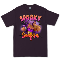 Plum Spooky season sneaker and heel afro woman Premium Tee - RanaPortraitStore