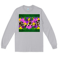 Moon Dust mardi gras Leopard and heart Long Sleeve Tee - AdoDesignShop