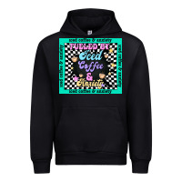Black fueled by ıced coffee and anxiety Urban Hoodie - TumblerDesignByShophia