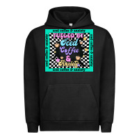 Pigment Black fueled by ıced coffee and anxiety Urban Hoodie - TumblerDesignByShophia