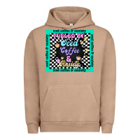 Fueled By ıced Coffee And Anxiety Urban Hoodie | Teevron
