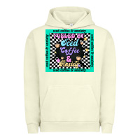 Pigment Pistachio fueled by ıced coffee and anxiety Urban Hoodie - TumblerDesignByShophia