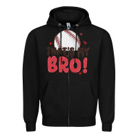 Black that's my bro Zipper Hoodie - MaliasSmallBusiness
