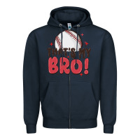 Navy that's my bro Zipper Hoodie - MaliasSmallBusiness