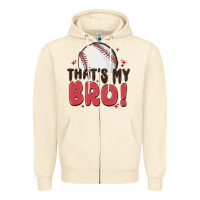 Sandshell that's my bro Zipper Hoodie - MaliasSmallBusiness
