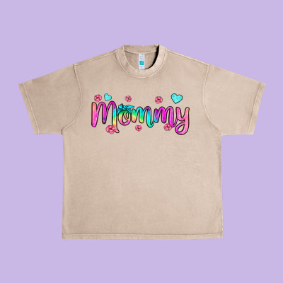 Mommy Urban Heavy Tee Designed By Jahusdesignshop